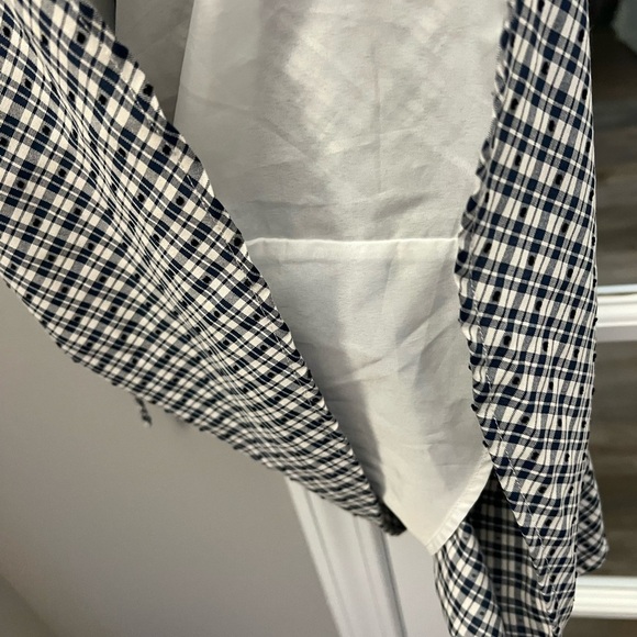 Betsey Johnson Blue and White gingham Mini Dress size S EUC - Picture 8 of 12